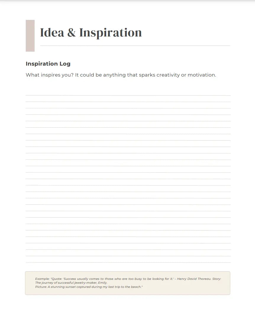 My Side Hustle Planner Life Craft Plannerz
