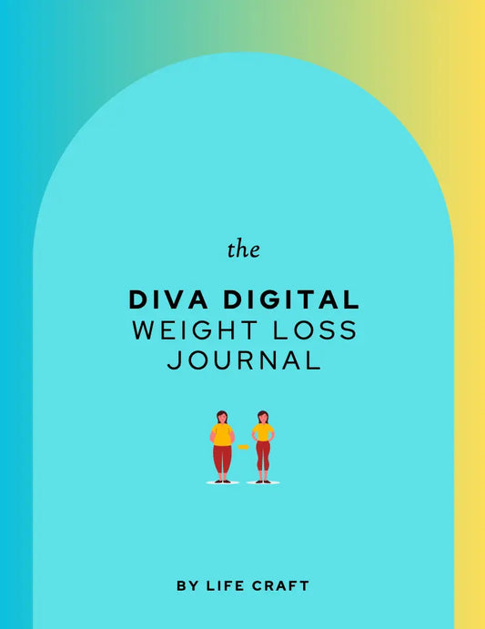 The Diva Digital Weight Loss Journal Life Craft Plannerz